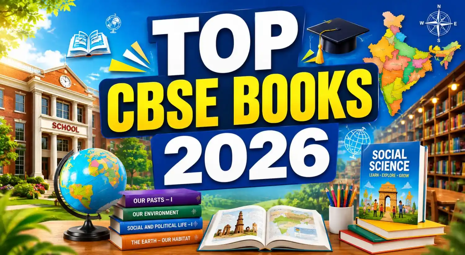 Best CBSE Social Science Books for Primary Classes 2026 – Class 1 to 5