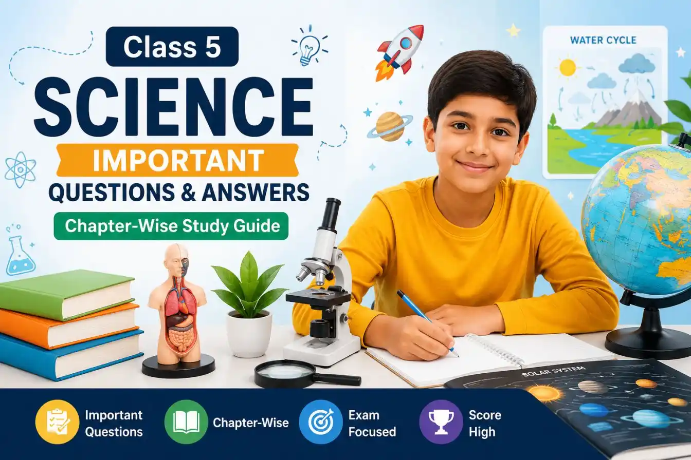 Class 5 Social Science Important questions and answers