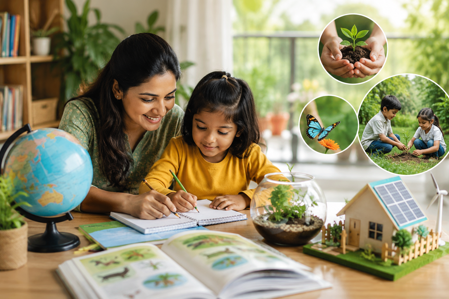 Complete Guide to Teach EVS at Home for LKG to Class 2