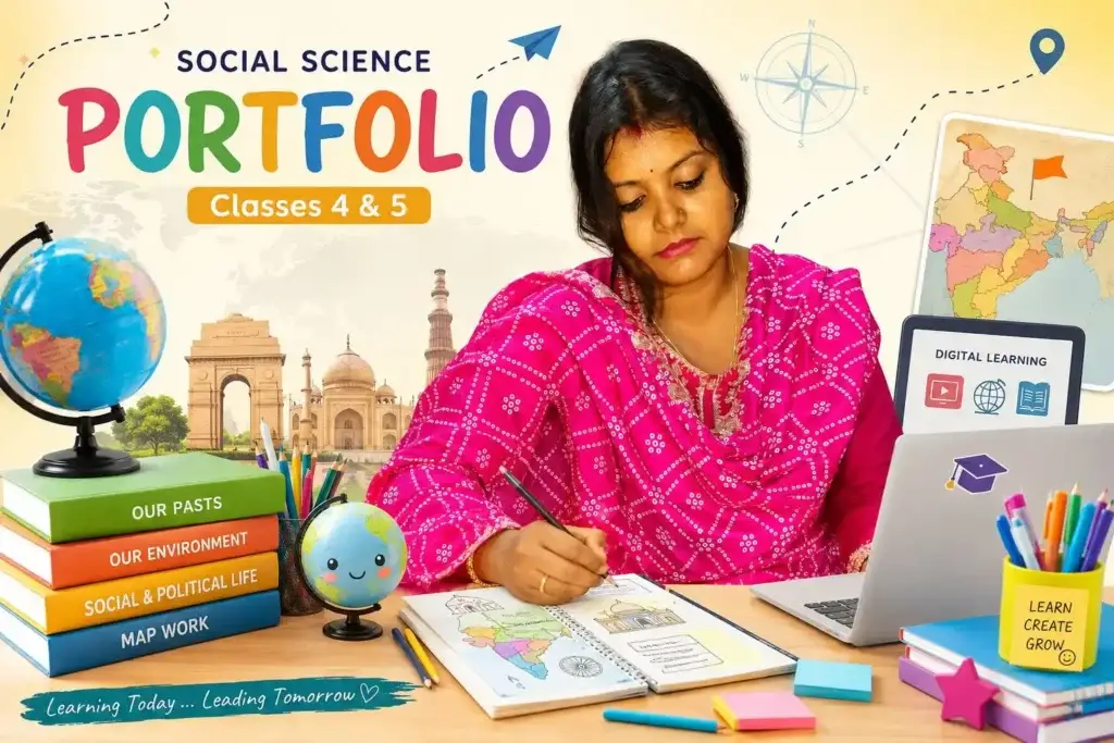 Create Social Science Portfolio for Classes 4 & 5