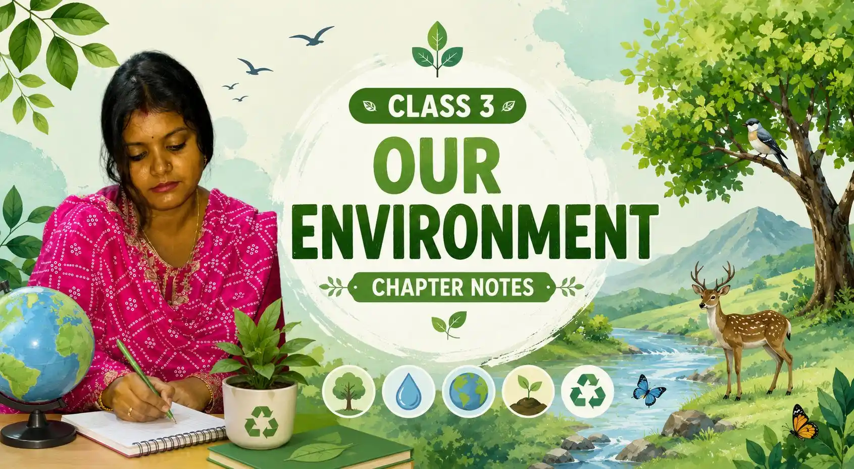 Class 3 Our Environment Chapter Notes