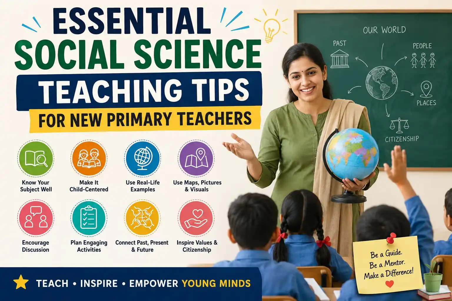 Social Science Teaching Tips for New Primary Teachers